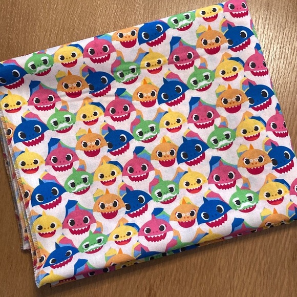 Art Baby Shark Fabric 2 Yards Poshmark